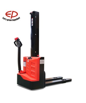  TRANSPALET ELECTRIC CU MONOCATARG, CU RIDICARE LIBERA, SARCINA MAXIMA 1200 KG, INALTIME DE RIDICARE 1600 MM, ES12-12MM